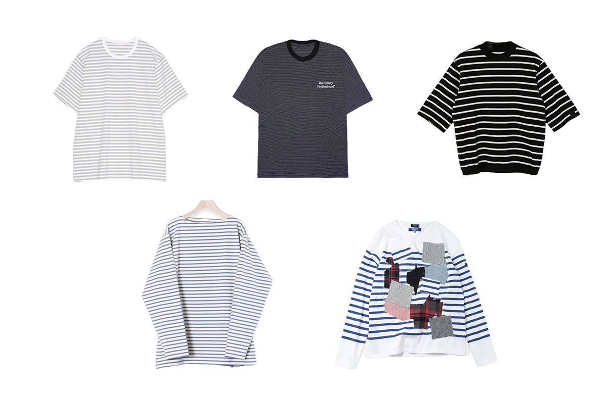 夏の定番をアップデート！ナナミカ、コモリなど、大人のためのボーダーTシャツ5選