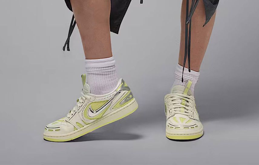 8/1発売|Nike Women's Air Jordan 1 Low Method Of Make V3 "Sail/Luminous Green"|抽選/販売/定価情報