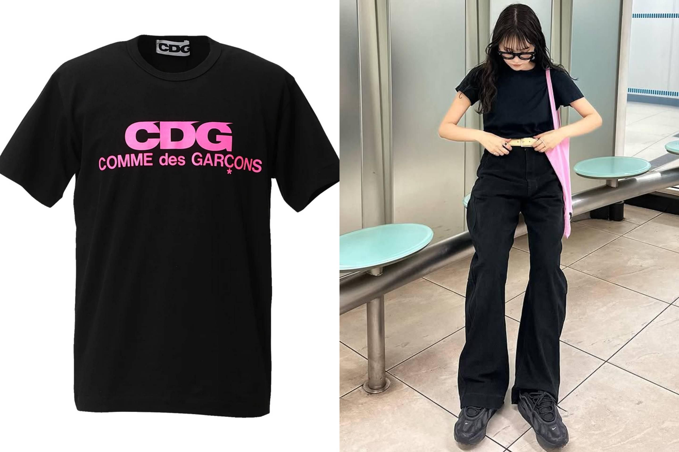 夏のシンプルコーデは「コムデギャルソン」で格上げ。おすすめTシャツ6選&スニーカーコーデ
