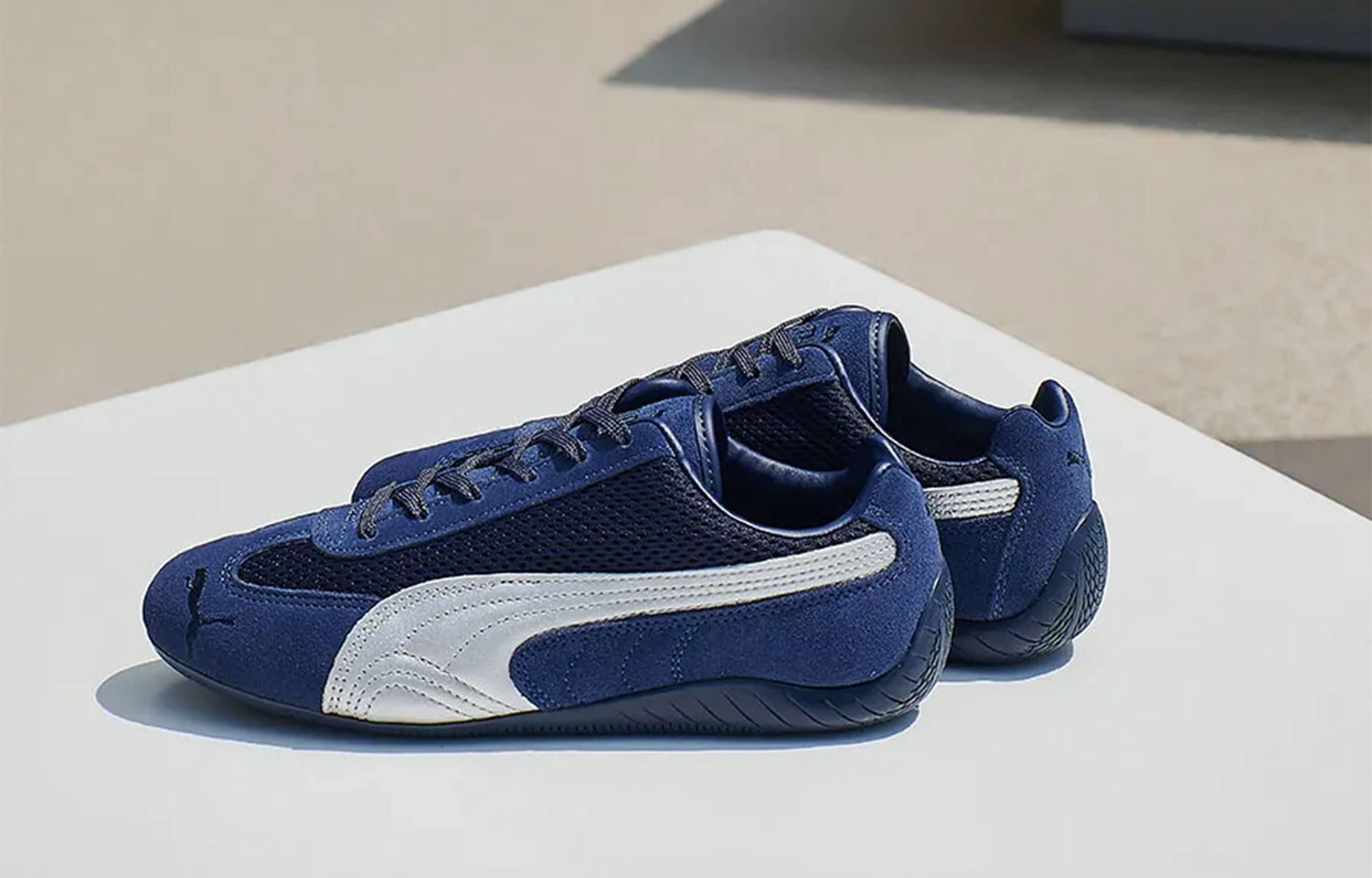BALENCIAGA x PUMA◆コラボ スエードスピードキャットスニーカー バレンシアガ×プーマ「スピードキャット」スニーカー