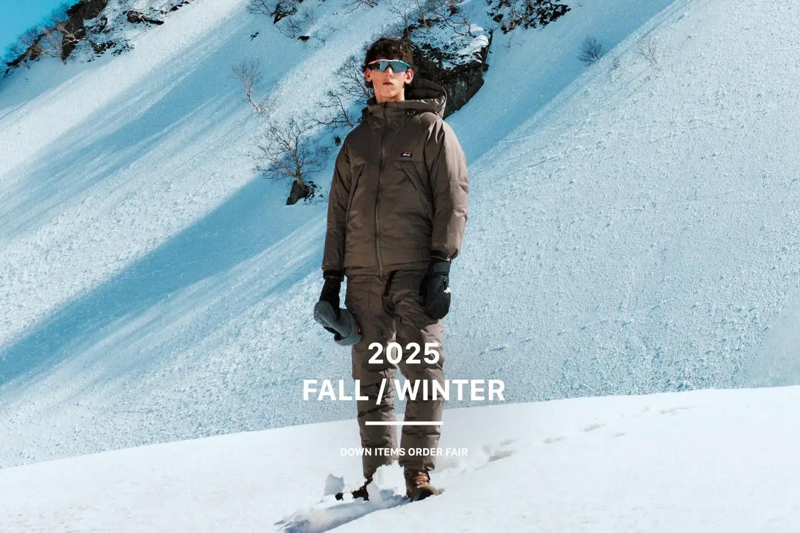 NANGAが2025FW Down Items Order Fairを8/1〜開催