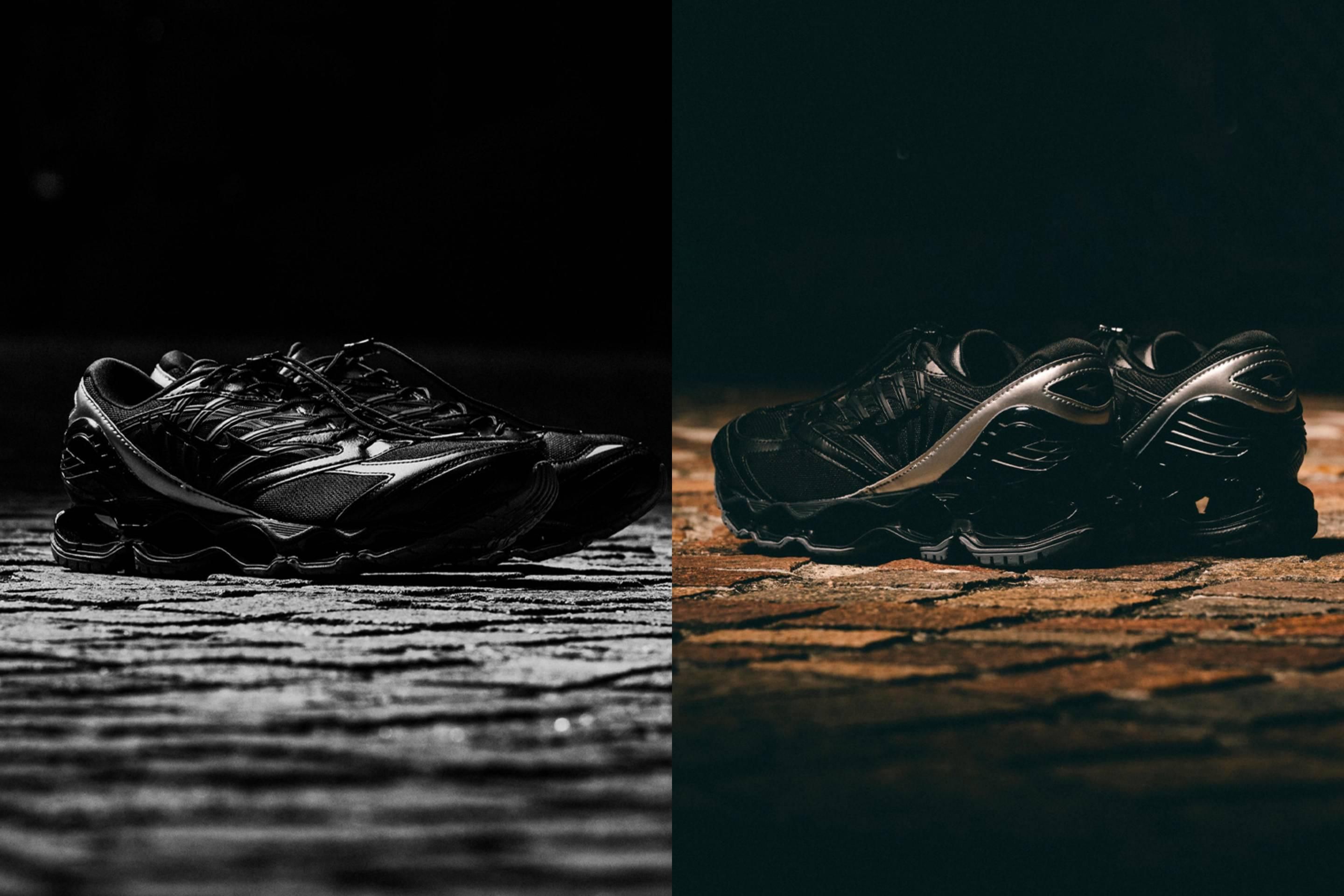 7/25〜予約開始・8/15発売｜EDIFICE/IENA × Herringbone Footwear × Mizuno Wave Prophecy LS "Monotone Cinema"｜抽選/販売/定価情報