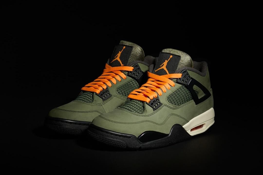 8/3発売｜UNDEFEATED × Nike Air Jordan 4 Retro "Deep Green" (2025)｜抽選/販売/定価情報