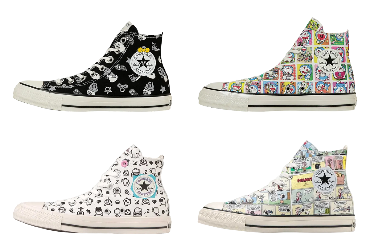 おぱんちゅうさぎ、ドラえもん、ちいかわ……人気キャラとの「コラボConverse All Star」をピックアップ！