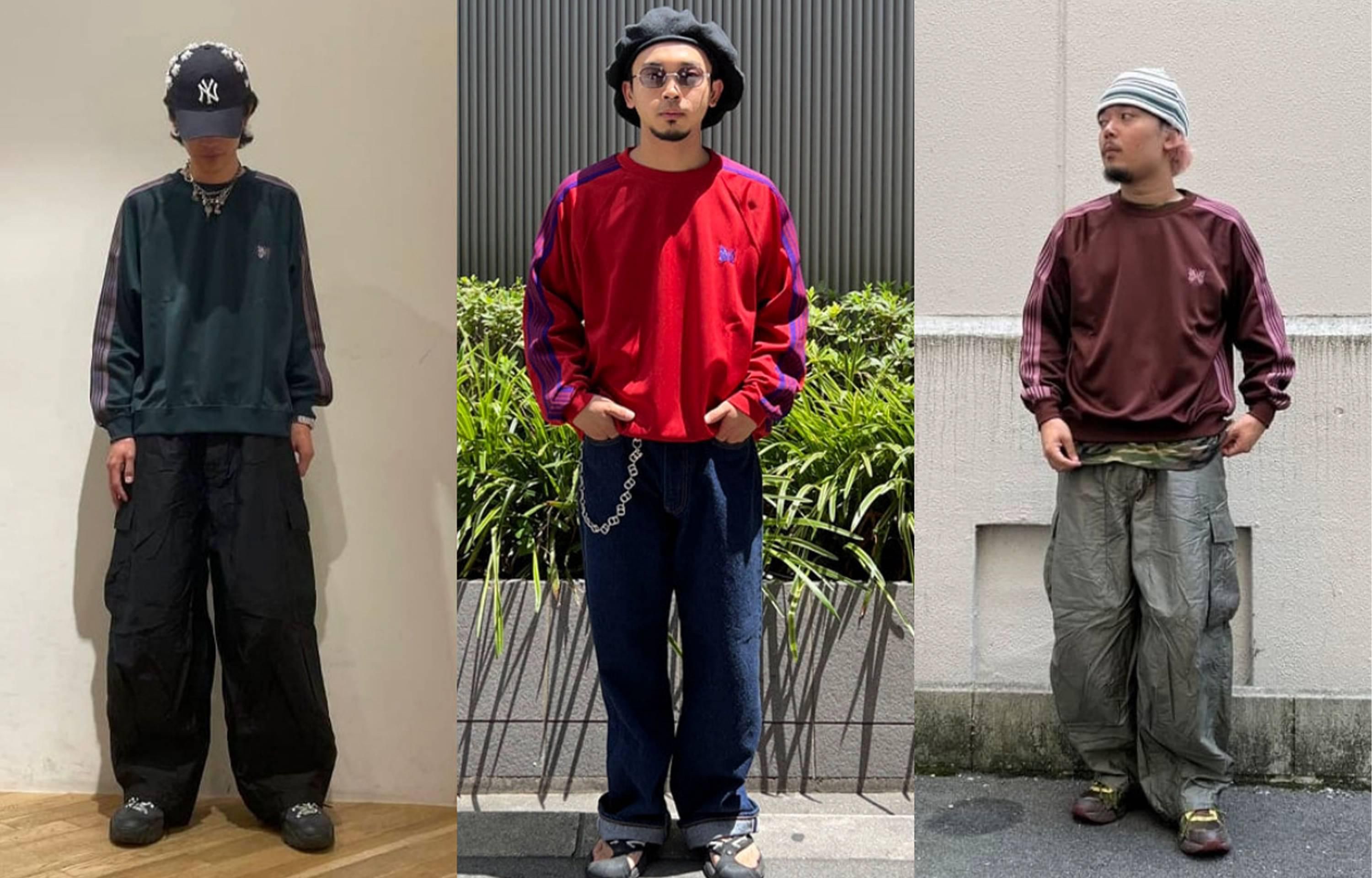発売中｜NEEDLES Track Crew Neck Shirt 3colors｜抽選/販売/定価情報