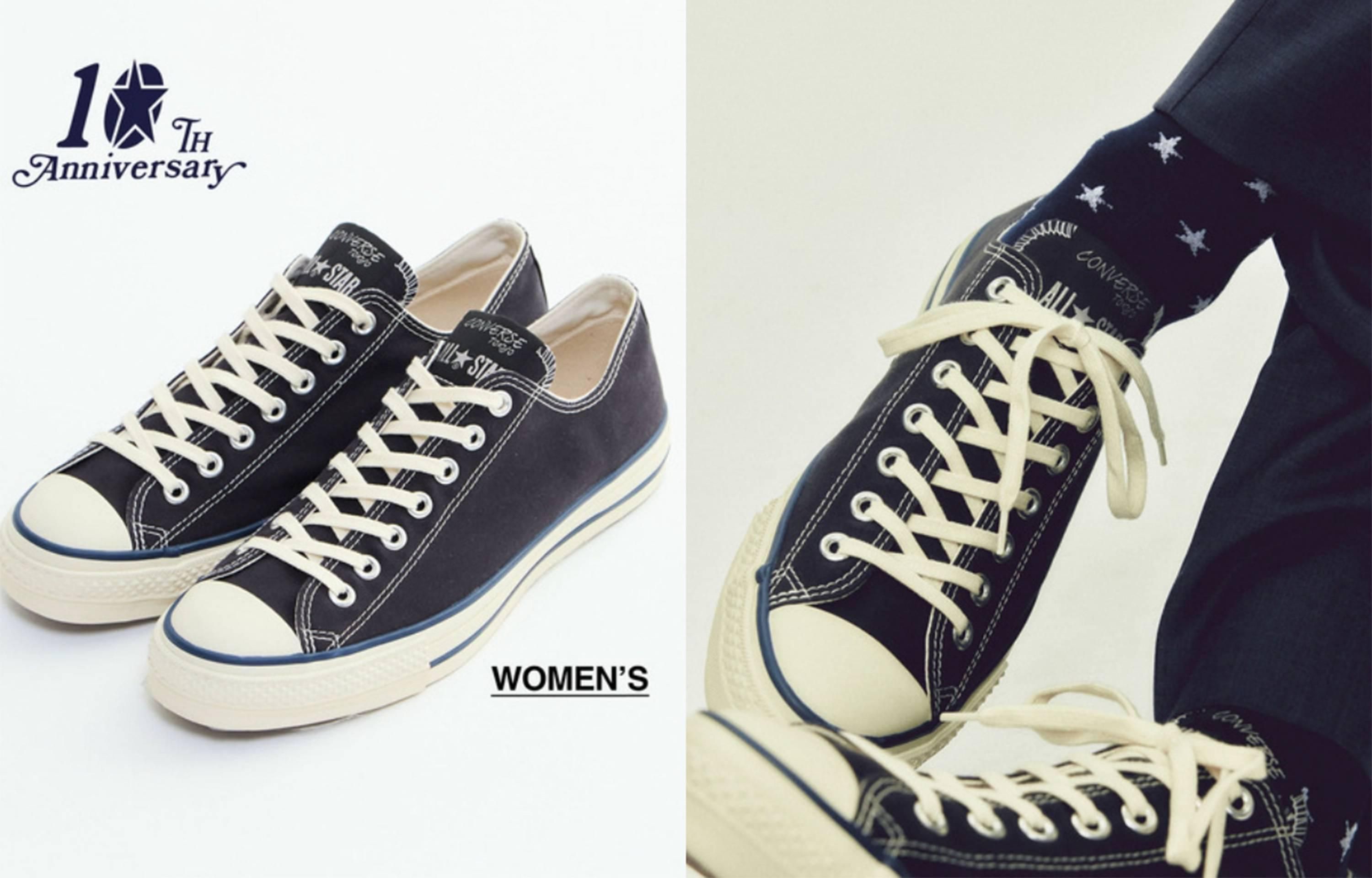 9/5発売｜Converse TOKYO 10th Anniversary Limited All Star J OX "Navy"｜抽選/販売/定価情報