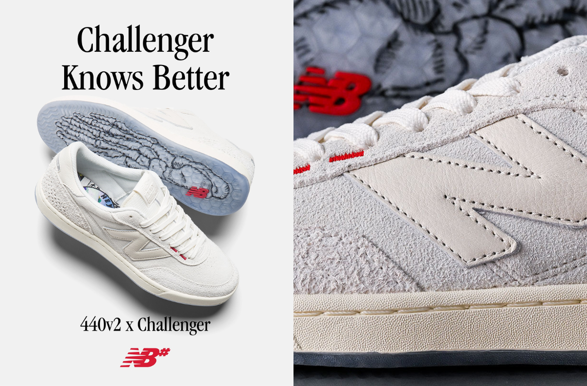 【超美品】challenger newbalance チャレンジャー 26.5㌢ 8/15・8/18発売｜Challenger × New Balance Numeric 440V2 