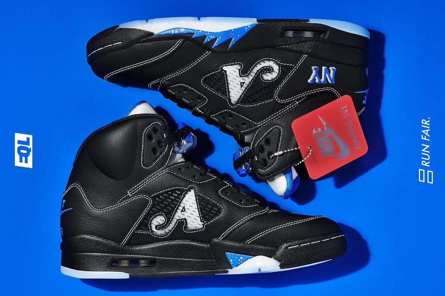 8/30発売｜Awake NY × Nike Air Jordan 5 OG SP "Black/Racer Blue"｜抽選/販売/定価情報