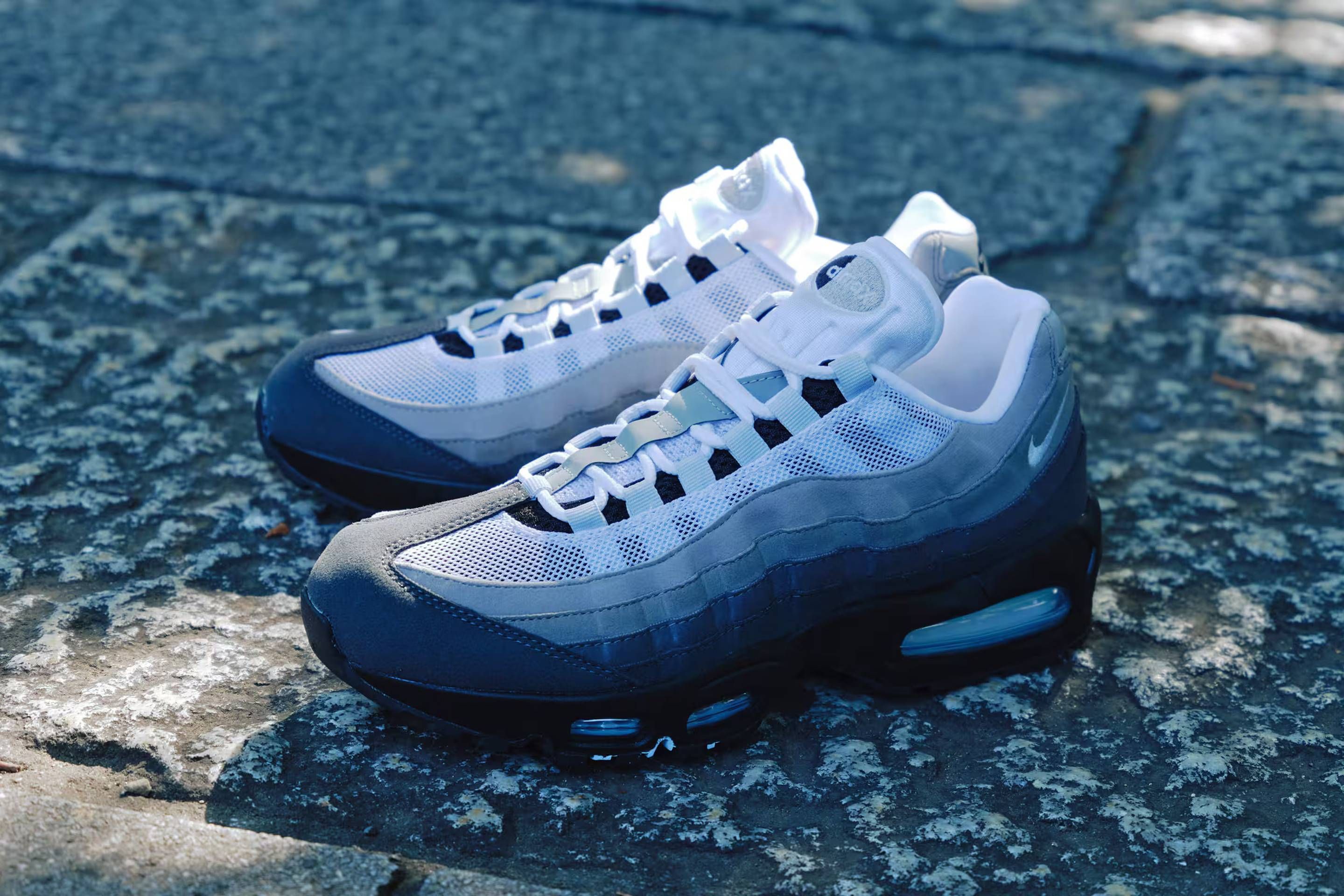 8/30発売｜Nike Women's Air Max 95 OG Big Bubble "Blue Tint"｜抽選/販売/定価情報