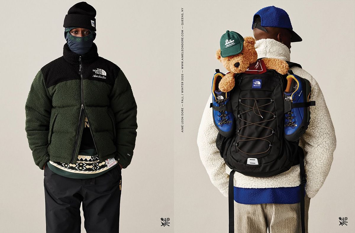 Aimé Leon DoreとTHE NORTH FACEが待望の初コラボ！ヌプシジャケットやデナリジャケットなど全15アイテムを展開