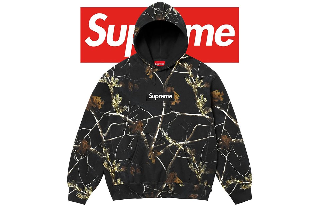 Supreme 25AWのボックスロゴフーディーは"リアルツリーカモ"柄で登場か？