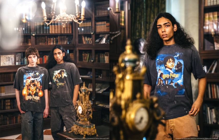 SAINT Mxxxxxx 2025秋冬コレクション第5弾がスタンバイ!ハリー・ポッターとのコラボTシャツが登場