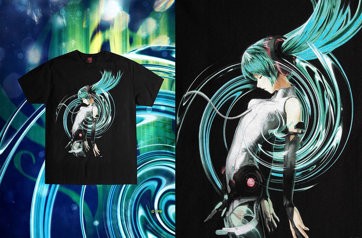 今年もGEEKS RULEから初音ミクの誕生日を祝うコラボTシャツが登場！『初音ミク・アペンド』のパッケージイラストを採用