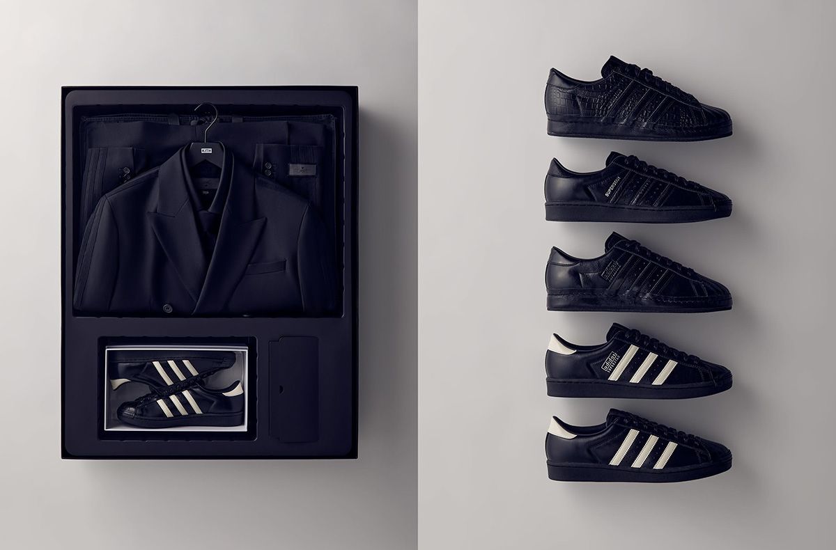 8/31発売｜KITH Ronnie Fieg × adidas Originals Superstar Vintage Made in Germany "Black Tie"｜抽選/販売/定価情報