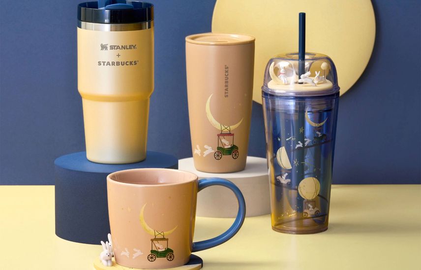 秋の新作は三日月×ウサギ!STARBUCKSから限定タンブラー&雑貨が登場