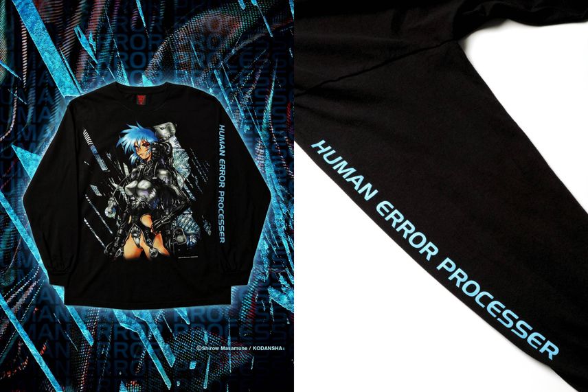 Geeks Rule × THE GHOST IN THE SHELLの最新コラボTシャツが登場!「士郎正宗の世界展~『攻殻機動隊』と創造の軌跡~」の大阪巡回展で発売