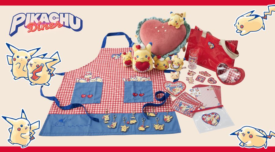 大人気で発売後即完売の「PIKACHU DINER」ぬいぐるみ・マスコットが受注販売決定！【ポケモンNEWS】