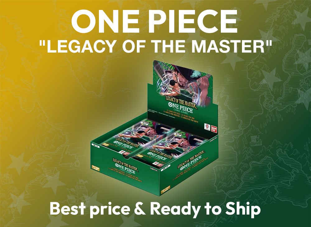 ONE PIECE Card Game English ver. Booster Box "Legacy of the Master"