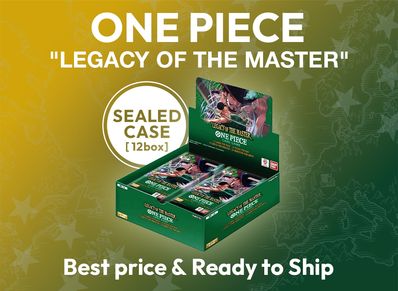 ONE PIECE Card Game English ver. Booster Box "Legacy of the Master" Sealed Case