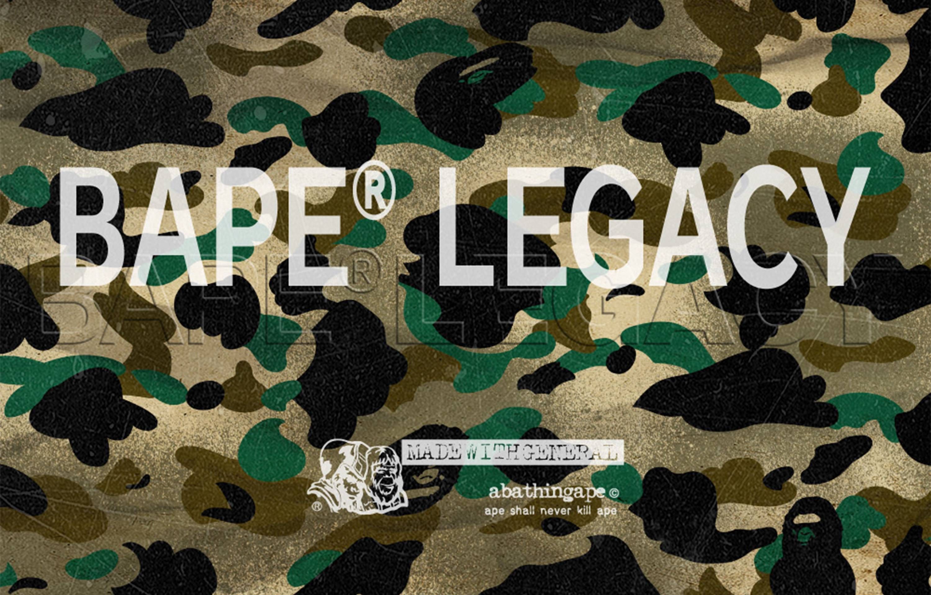 「BAPE®︎ LEGACY」から新作コレクションが登場!30周年を迎えるオリジナルカモ「1ST CAMO」をフィーチャー