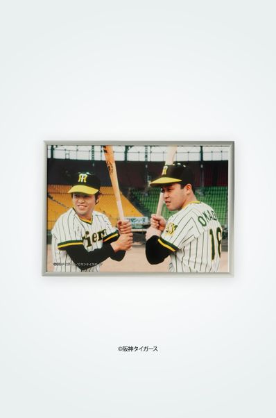阪神タイガース90周年記念 \ SANKEI SPORTS TIGERS LEGENDS Photo Frame A4 ver. No.15 "MULTI"