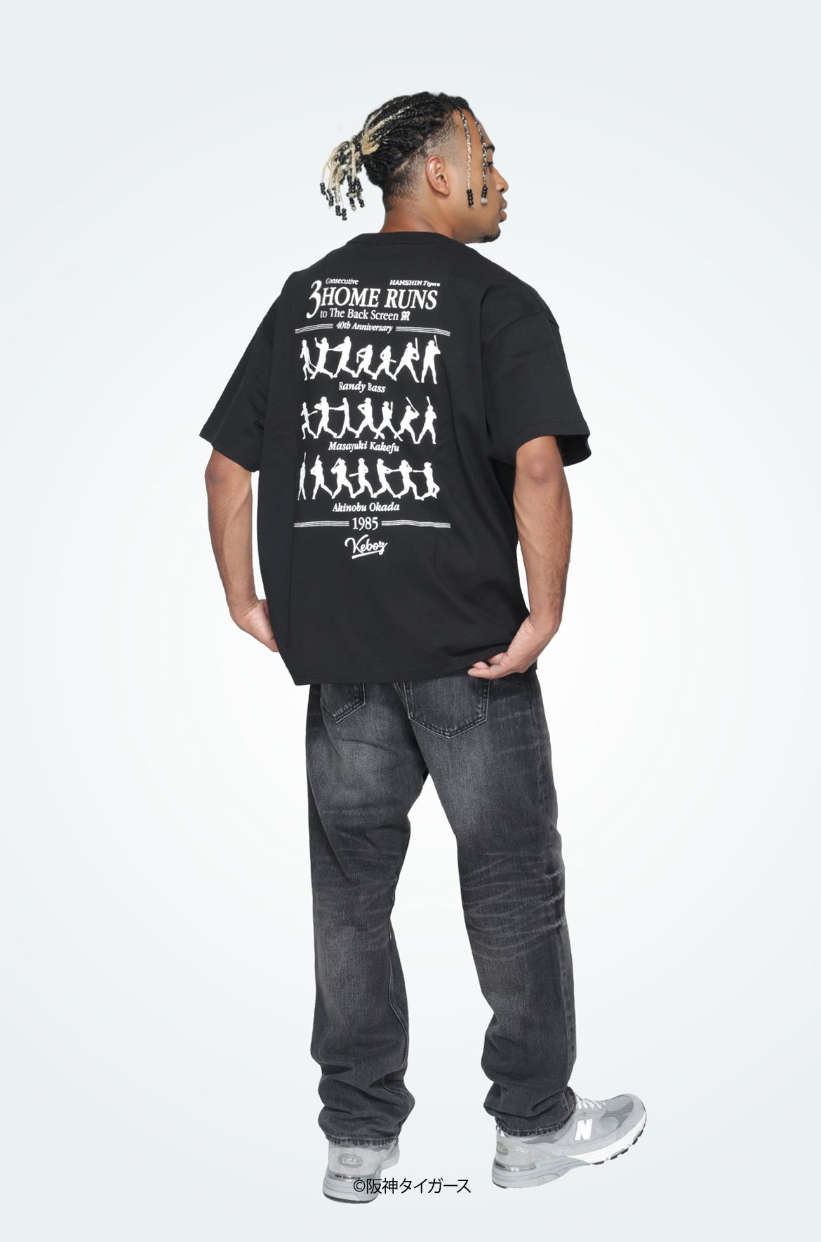 神戸タイガース ケボズ 阪神タイガース x ケボズ B3R ショートスリーブTシャツ