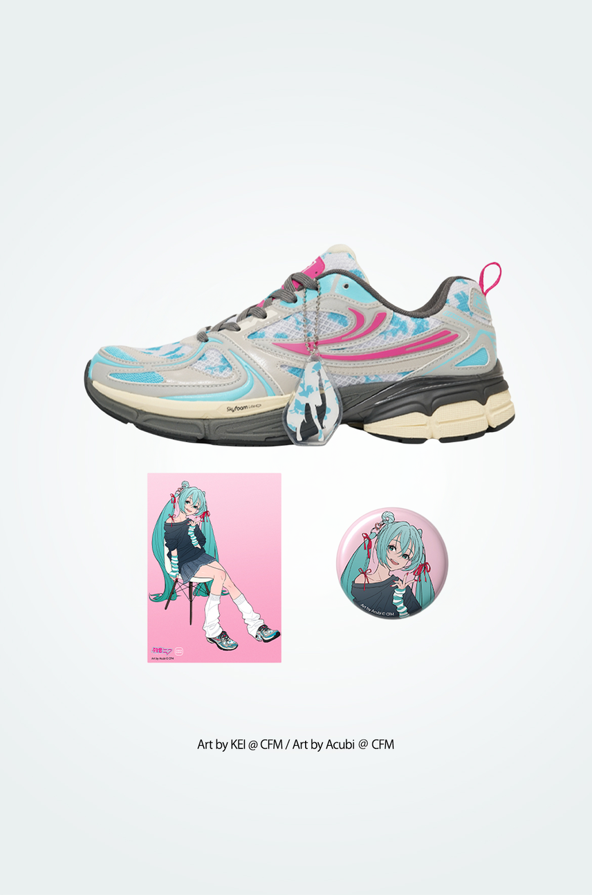 初音ミク x FILA INTERUN v2 Hatsune Miku SNKRDUNK Limited Pack 初音ミク x FILA INTERUN v2 Hatsune Miku SNKRDUNK Limited Pack
