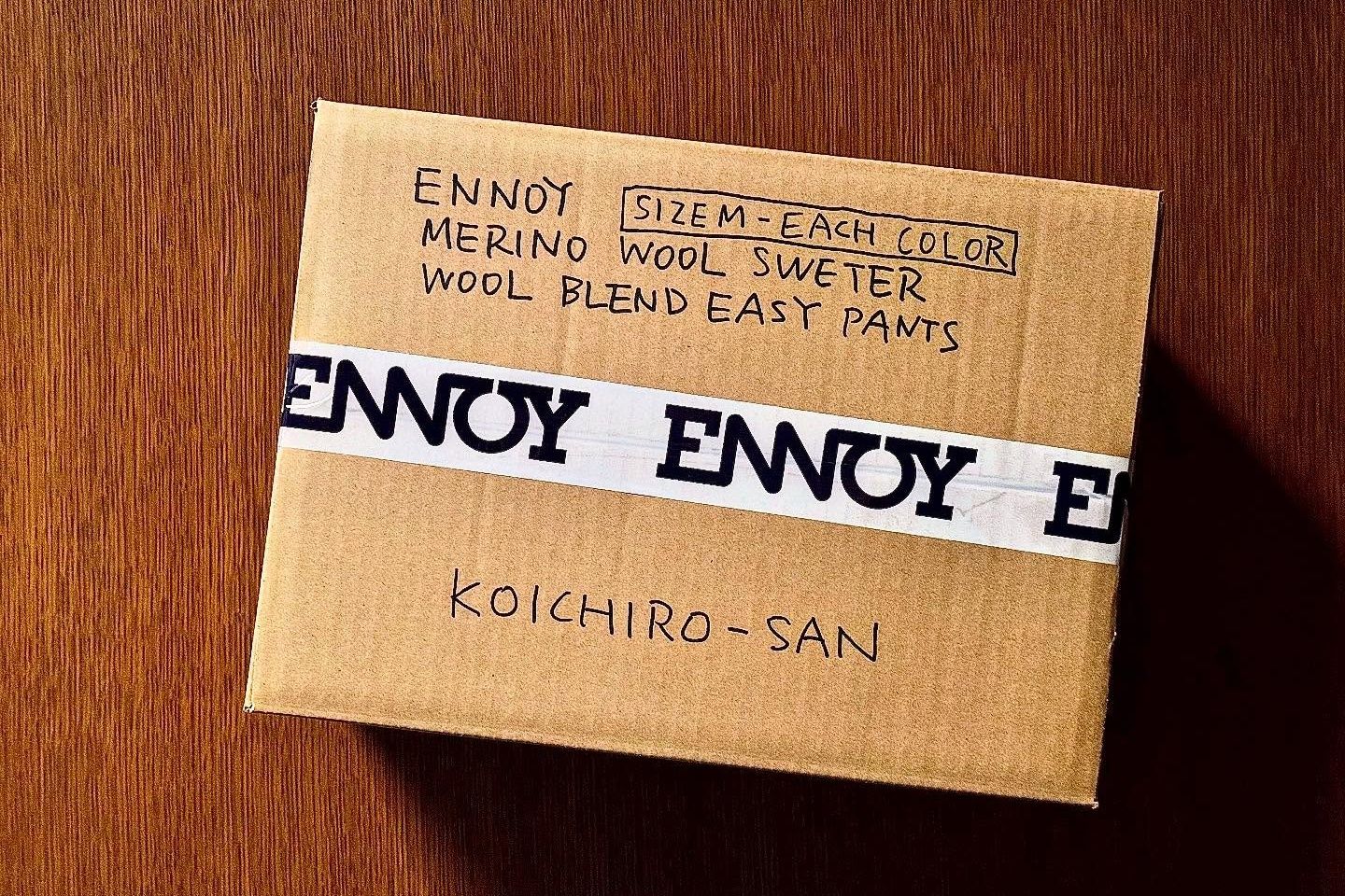 「スタイリスト私物」の投稿で話題沸騰。ENNOYから2025年秋冬の新作が登場か？