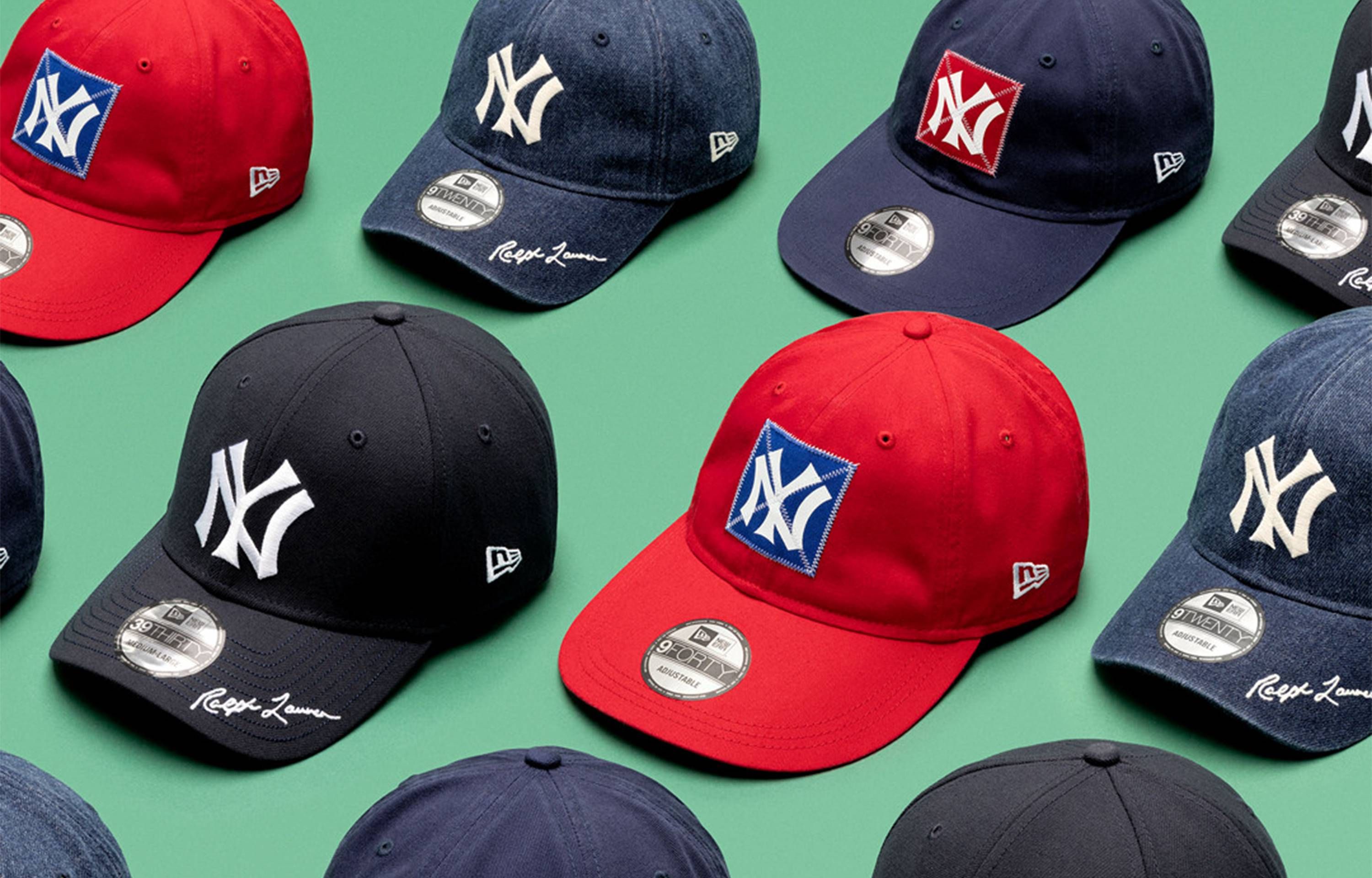 タグ付き　Polo Ralph Lauren ニューエラ　コラボ　2021年限定 ポロ ラルフ ローレン x MLBヤンキース x ニューエラ キャップ
