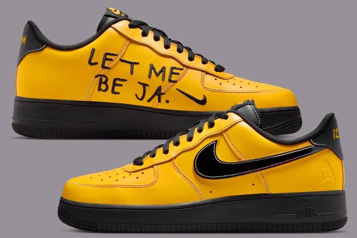 最新リーク|Ja Morant × Nike Air Force 1 Low '07 "Sundial"|抽選/販売/定価情報