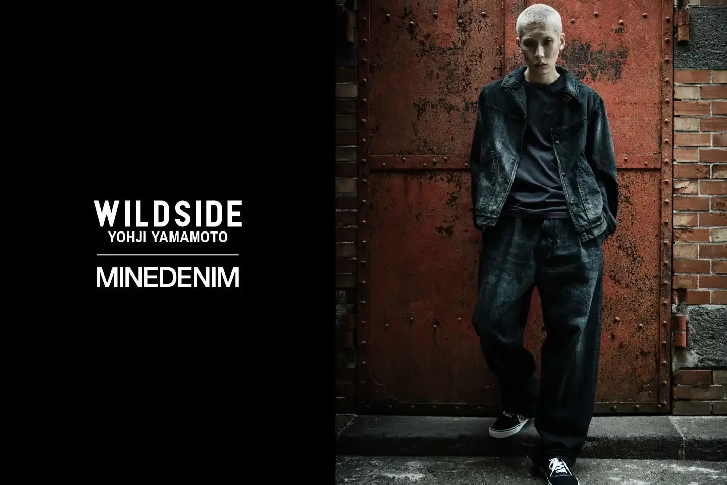 「WILDSIDE」と「MINEDENIM」が再タッグ！"黒"を基調とした新作コレクション登場 1枚目