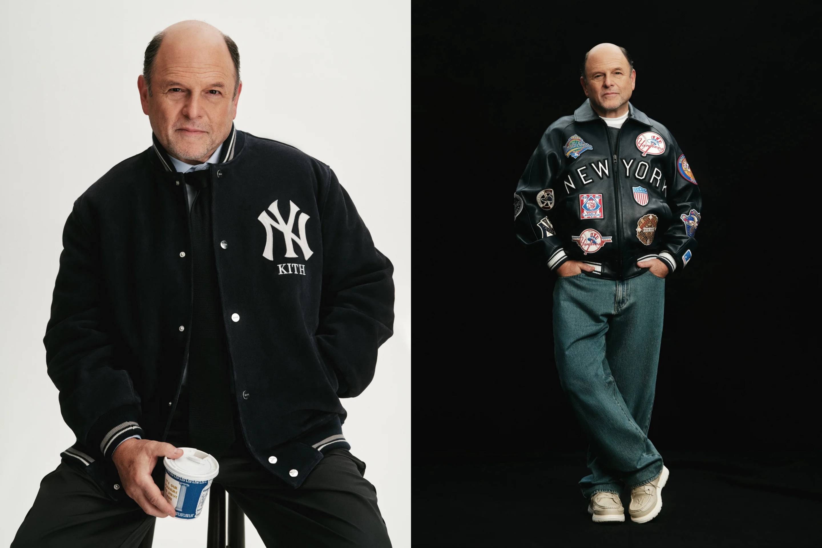 KITH New York Yankees コーチジャケット　　L Kith For Major League Baseball New York Yankees Faux Fur
