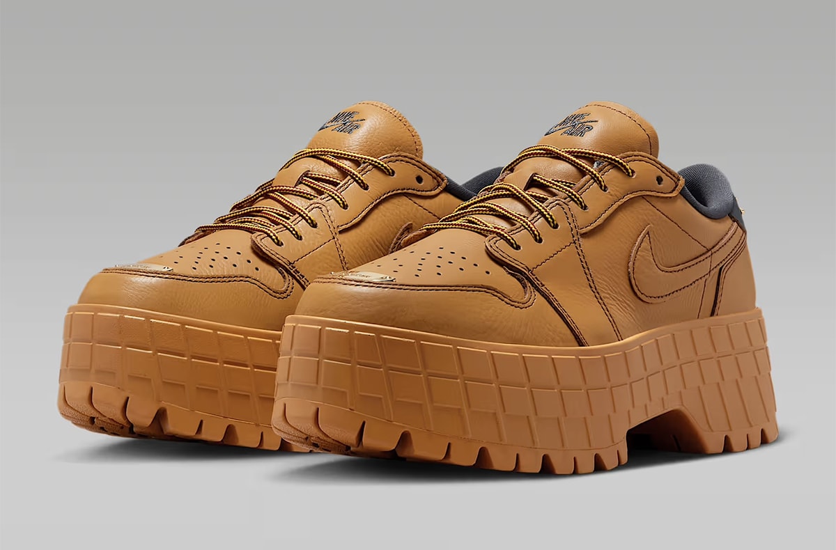 10/5発売|Nike Women's Air Jordan 1 Brooklyn Low "Wheat/Team Red/Metallic Gold"|抽選/販売/定価情報