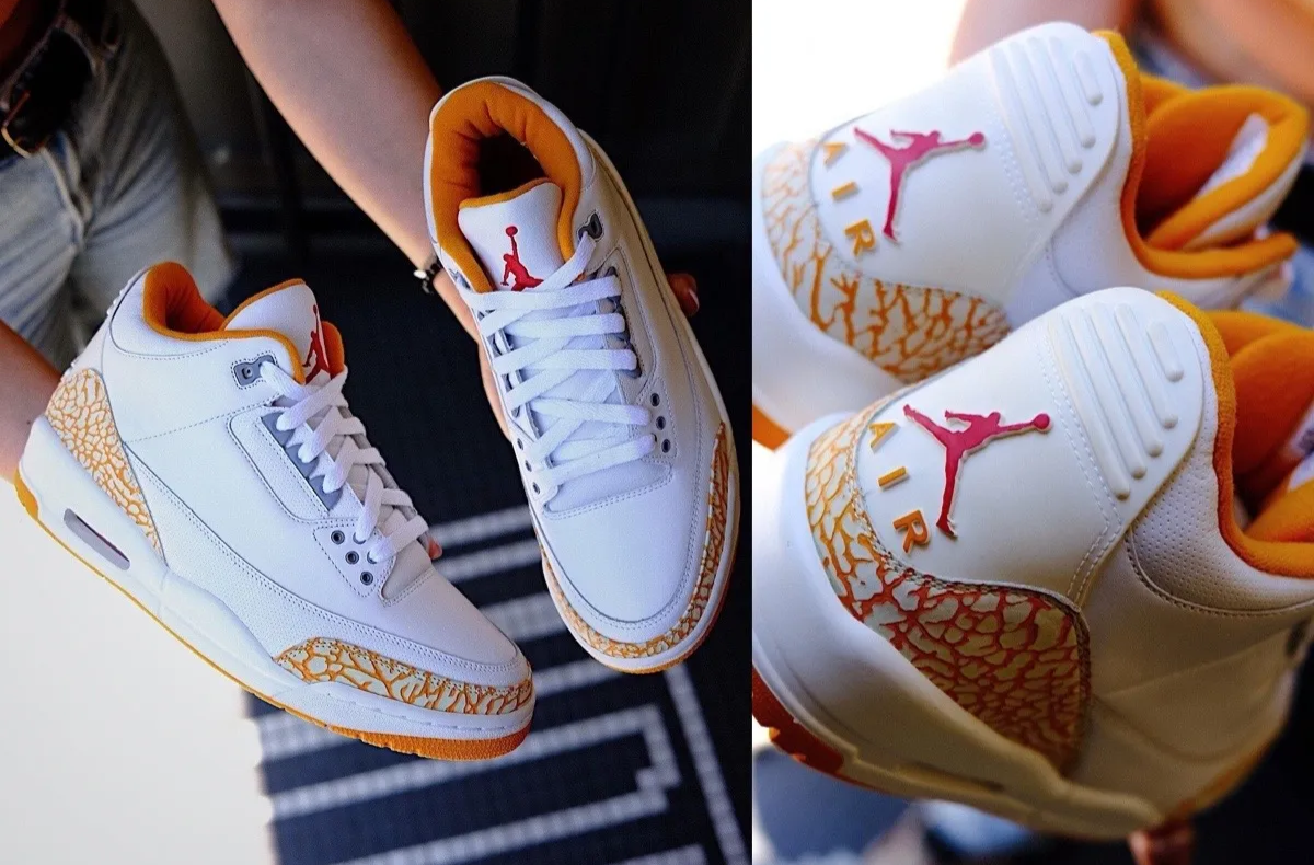 4/25発売|Nike Women's Air Jordan 3 "Orange Citrus"|抽選/販売/定価情報