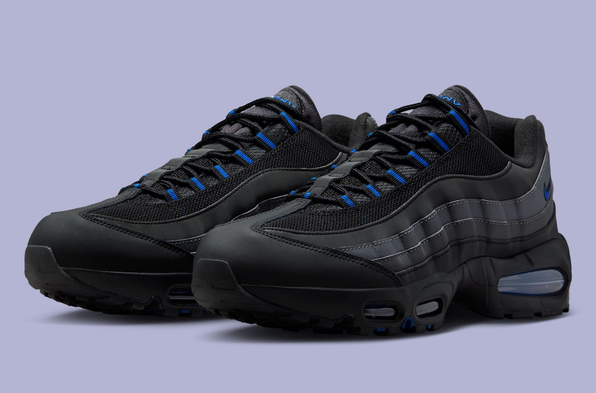 最新リーク|Nike Air Max 95 Big Bubble "Black/Dark Grey/Game Royal"|抽選/販売/定価情報