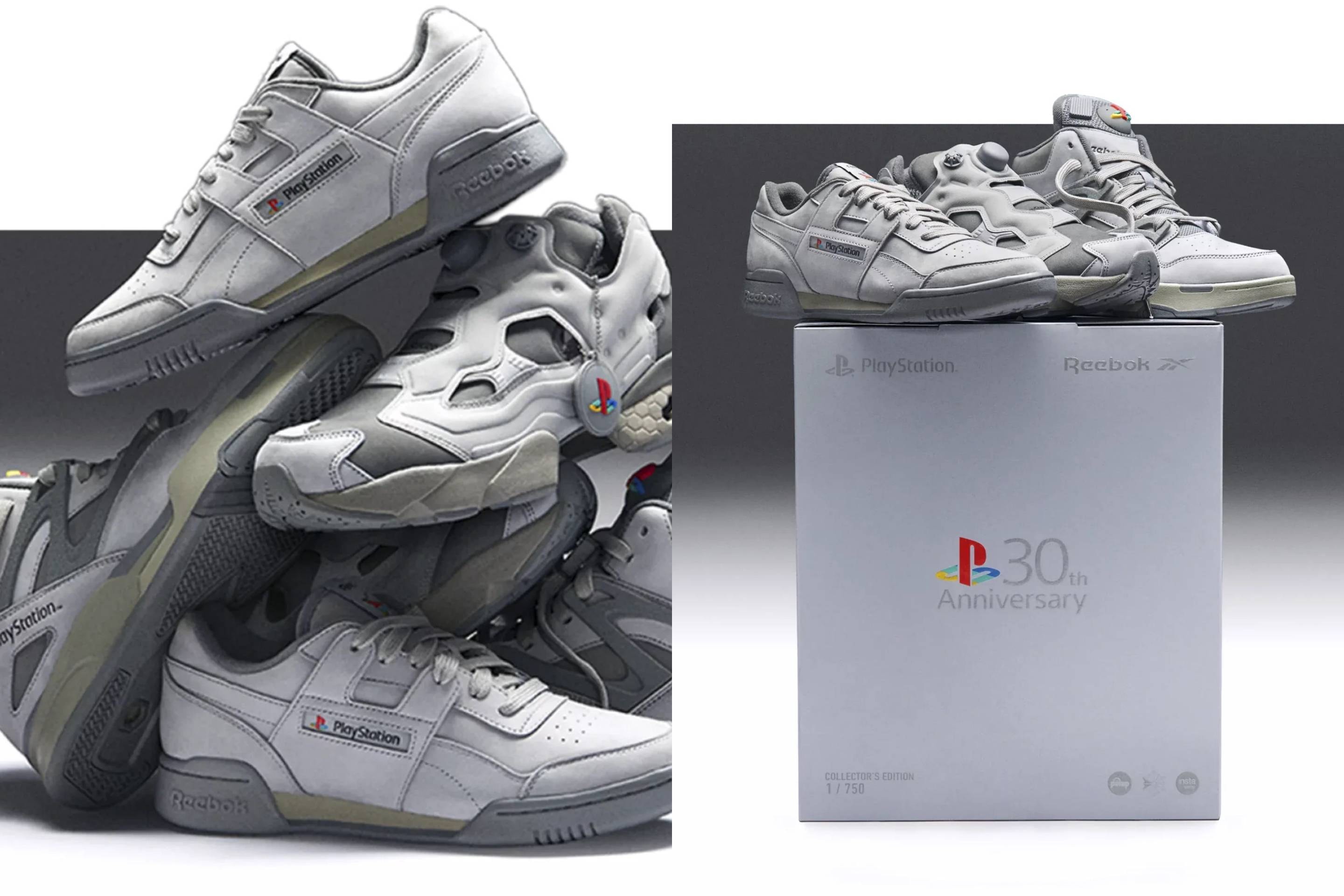 海外10/15・10/17・10/24発売｜PlayStation × Reebok 30th Anniversary collection｜抽選/販売/定価情報 1枚目