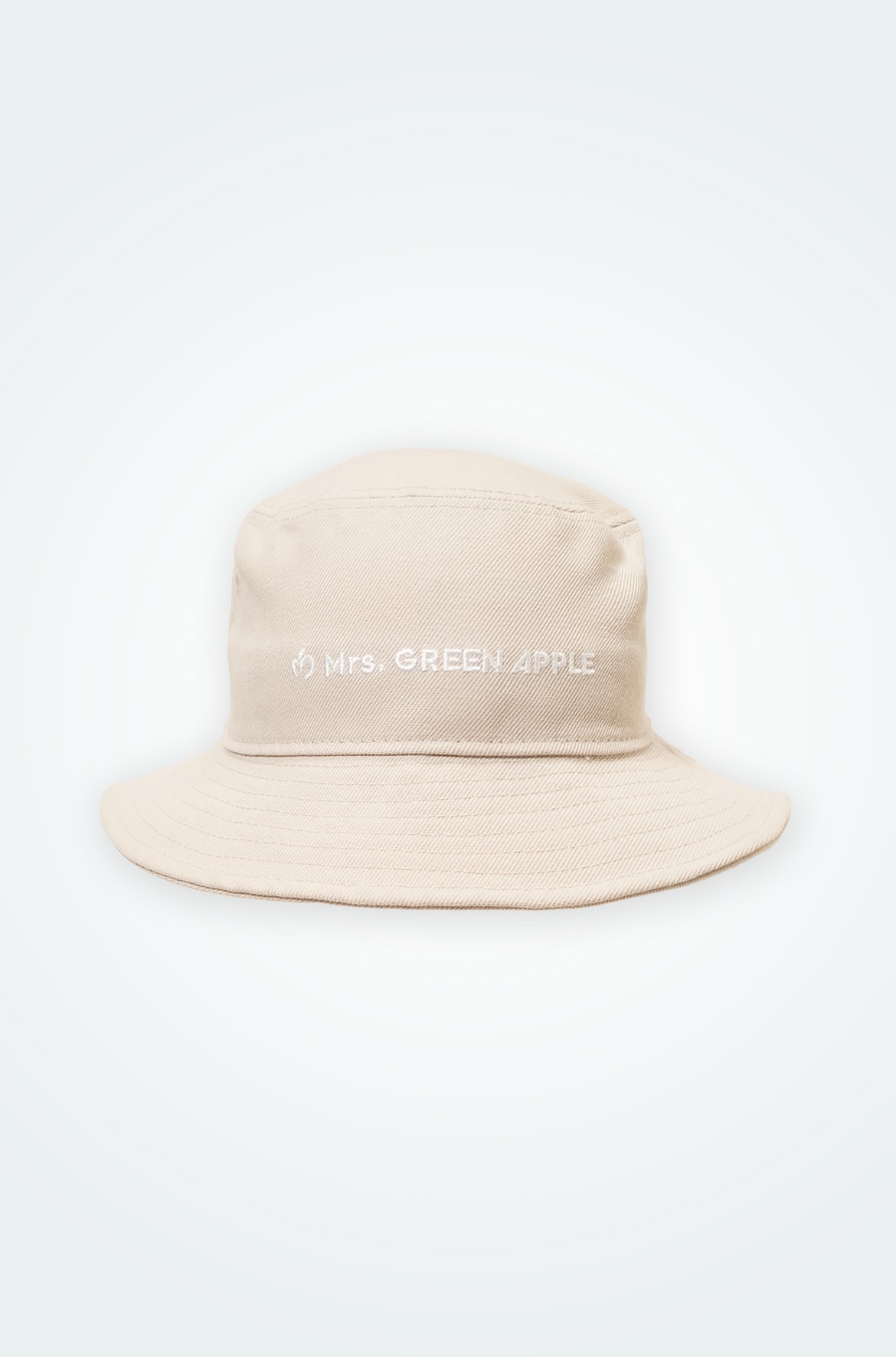 ミセスxスニダン ニューエラBUCKET01 MGA LOGO HAT ベージュ ミセスグリーンアップル ニューエラ バケット01 MGAロゴハット