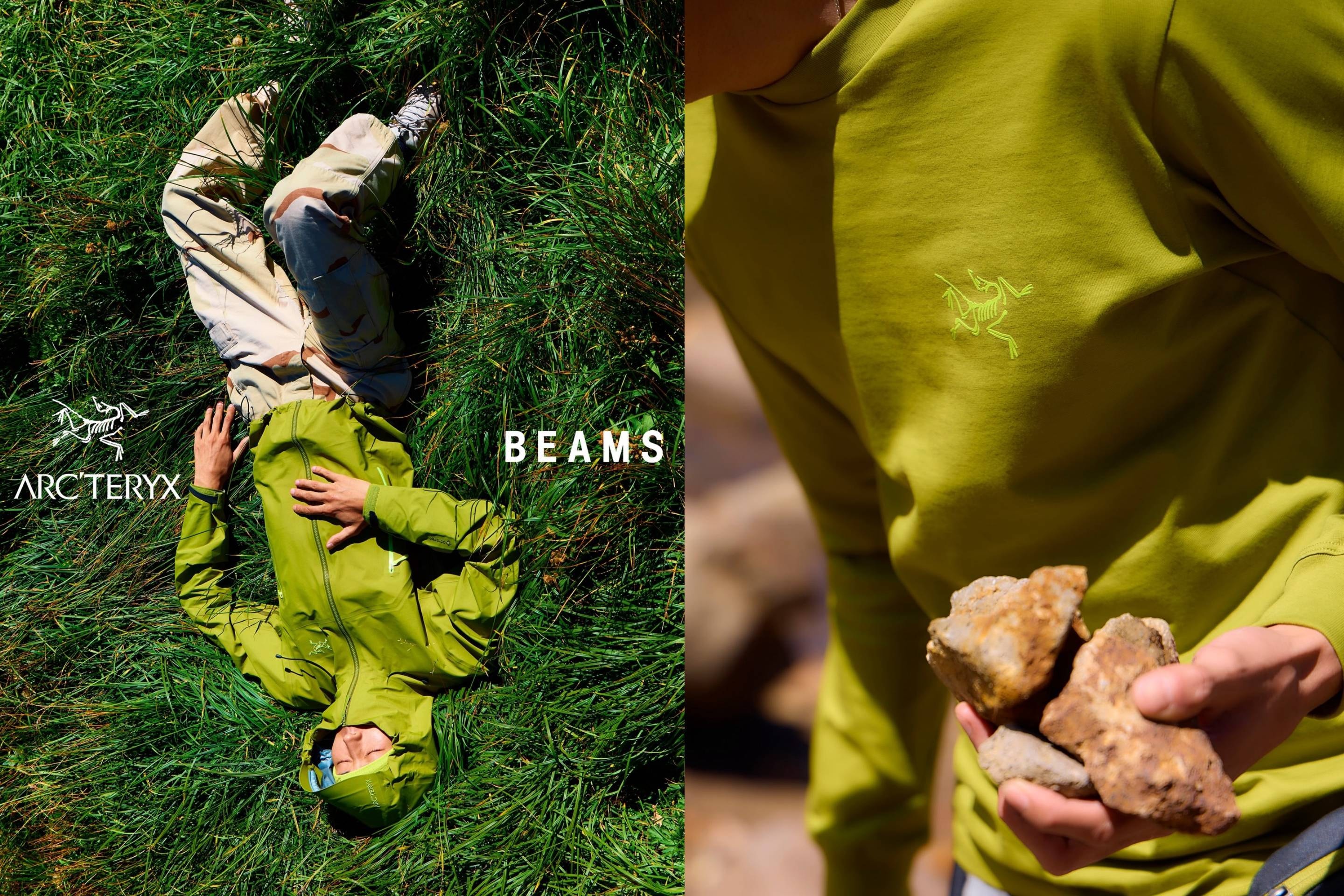 オリーブモスをまとったARC’TERYXのアイテムがBEAMS限定で発売!人気のベータSLジャケットやマンティスも展開 1枚目