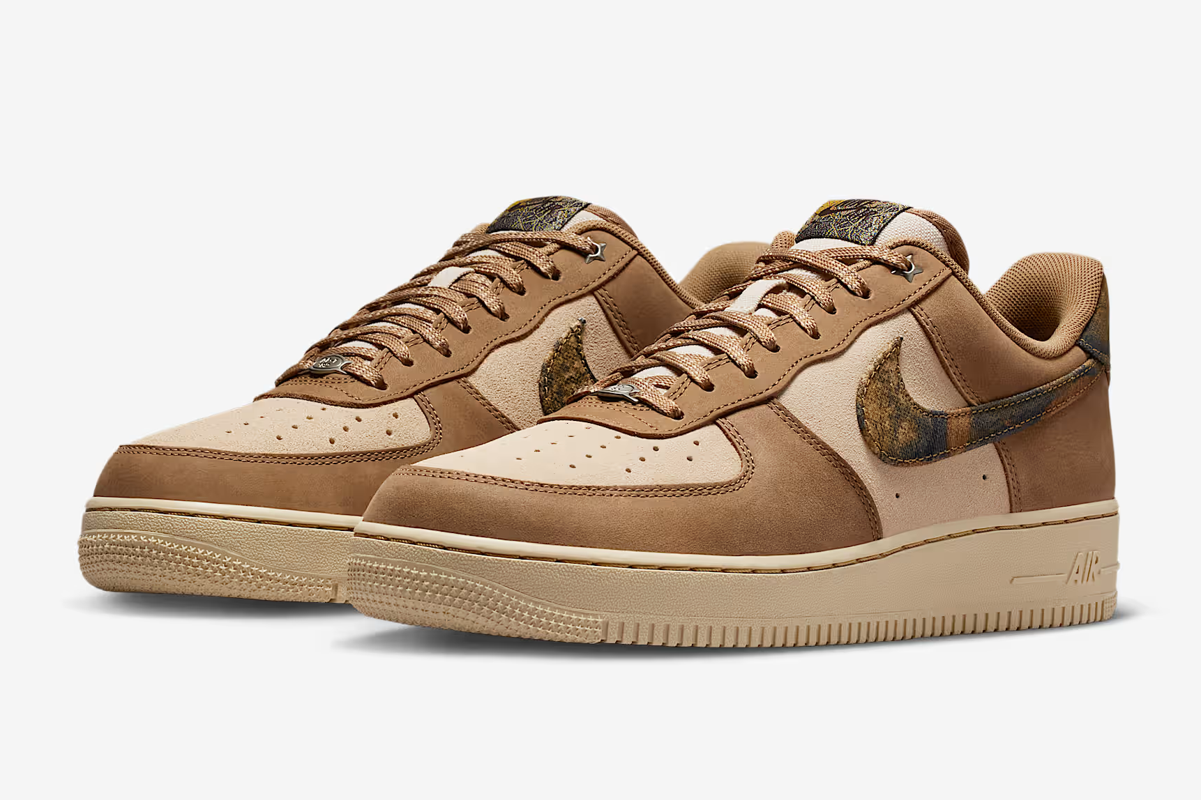 NIKE AIR FORCE 1 ブラウン Ocai NIKE ナイキ ウィメンズ エアフォース スニーカー WMNS AIR
