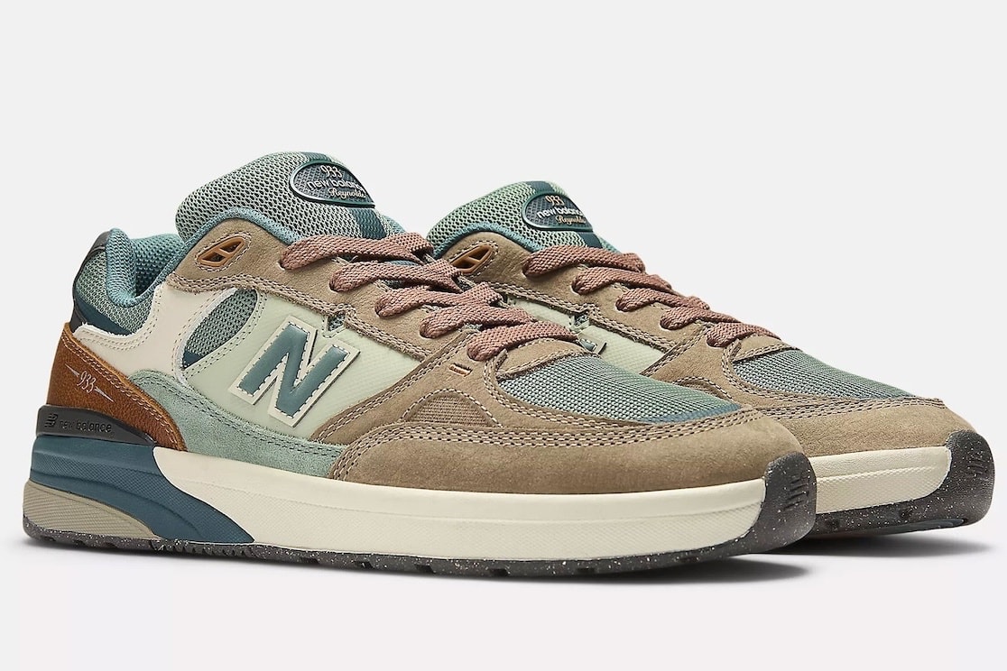 最新リーク|Andrew Reynolds × New Balance Numeric 933 "Mushroom/New Spruce"|抽選/販売/定価情報