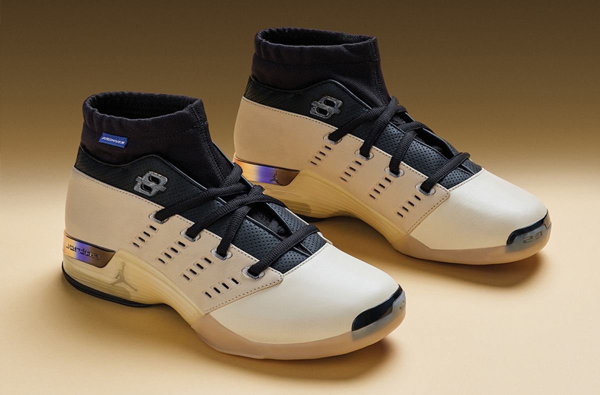 10/17発売｜Infinite Archive × Nike Air Jordan 17 Retro Low SP "Beach/Metallic Silver/Black"｜抽選/販売/定価情報