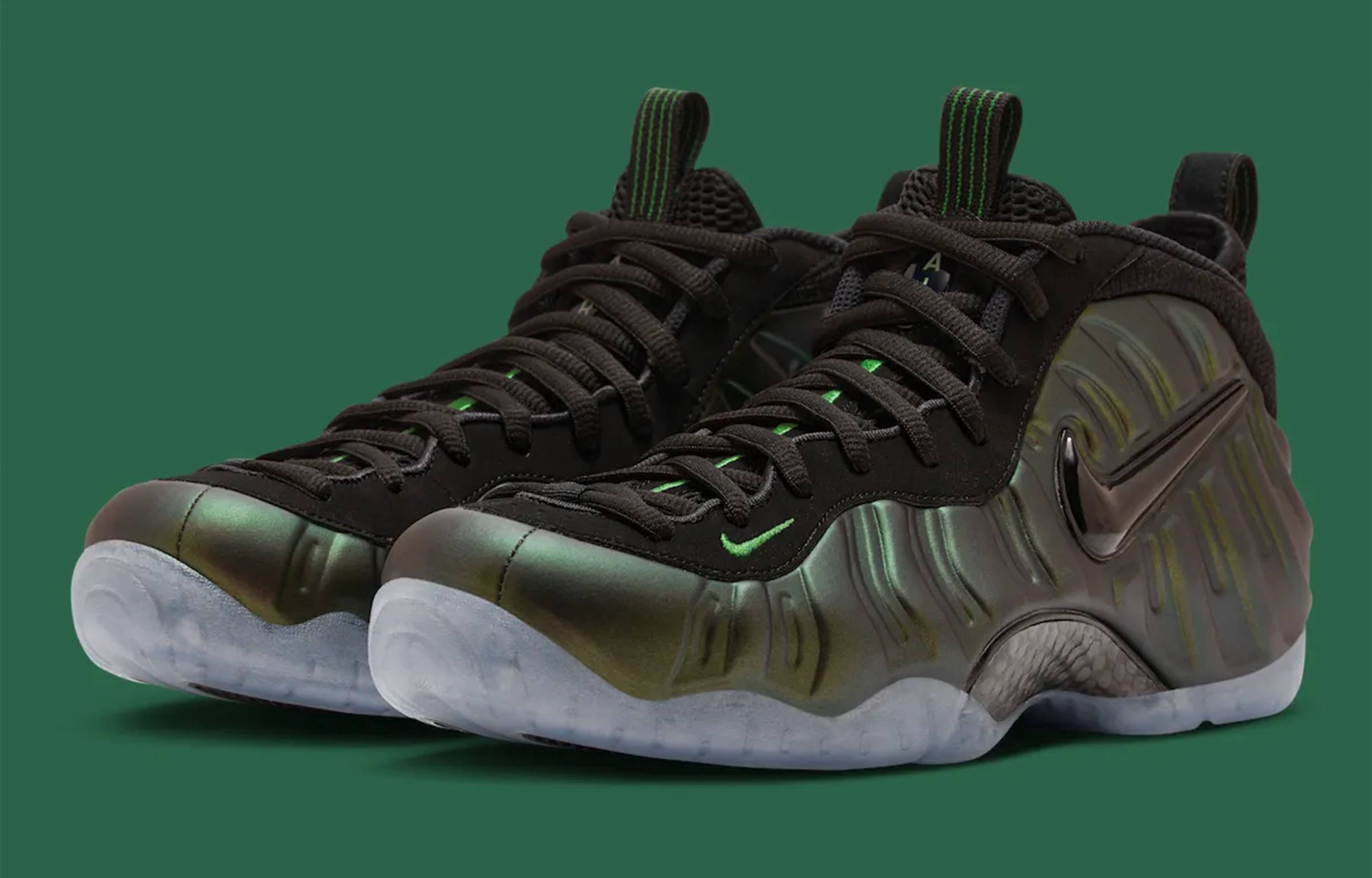 最新リーク｜Nike Air Foamposite Pro "Pine Green" (2025)｜抽選/販売/定価情報