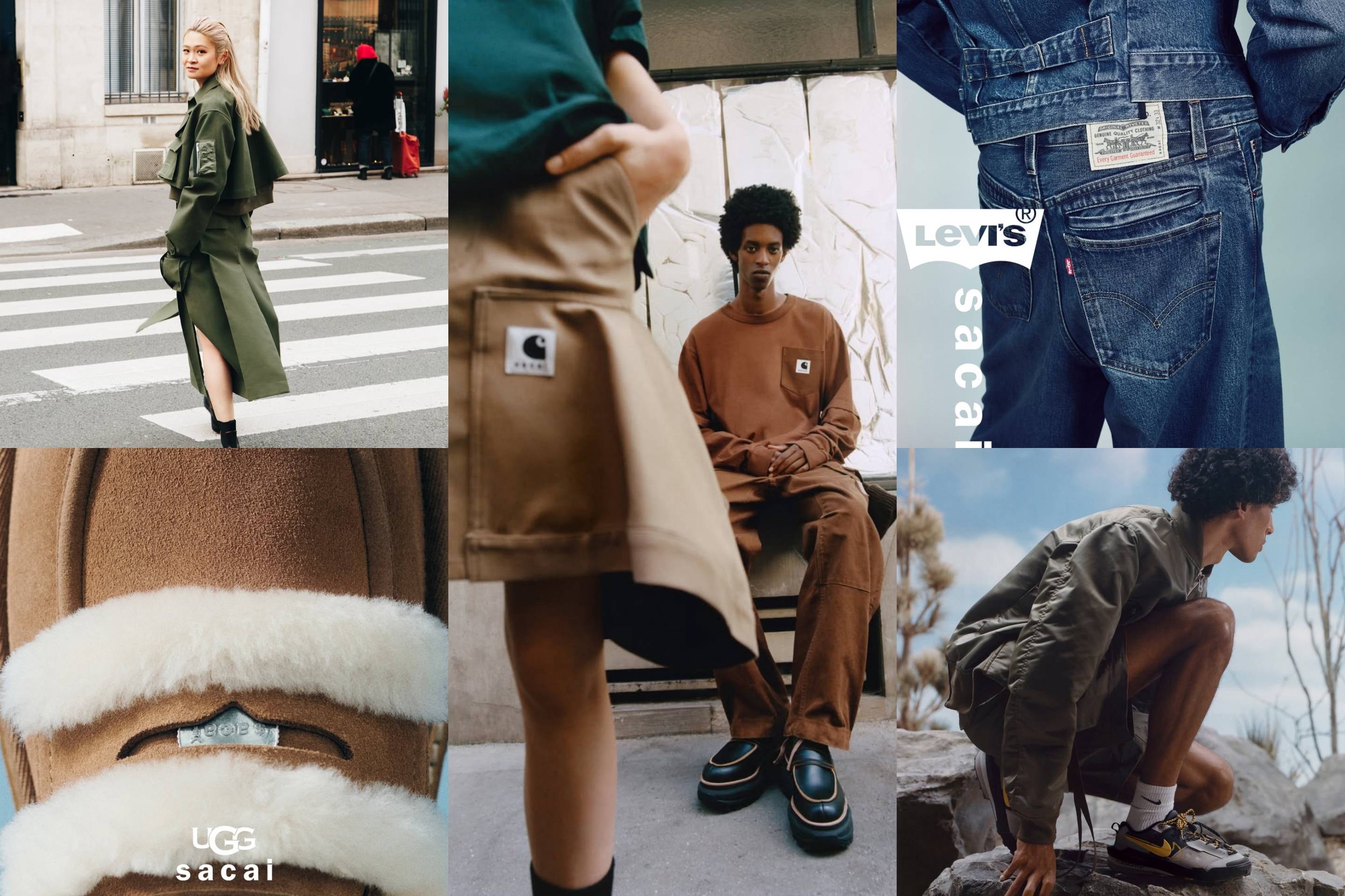 Levi's®、Carhartt WIP、Nike...2025年にリリースされた「sacai」のコラボアパレル&スニーカーを一挙紹介