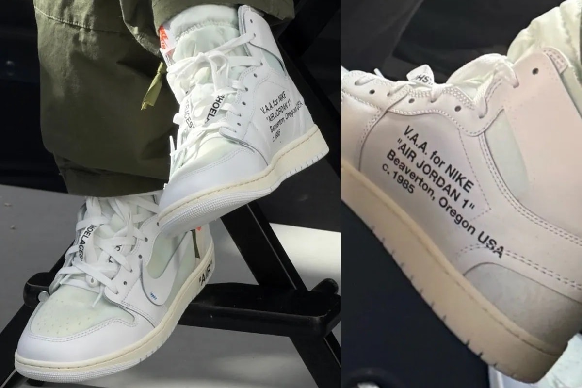 最新リーク|Off-White × Nike Air Jordan 1 High OG SP "Alaska"|抽選/販売/定価情報