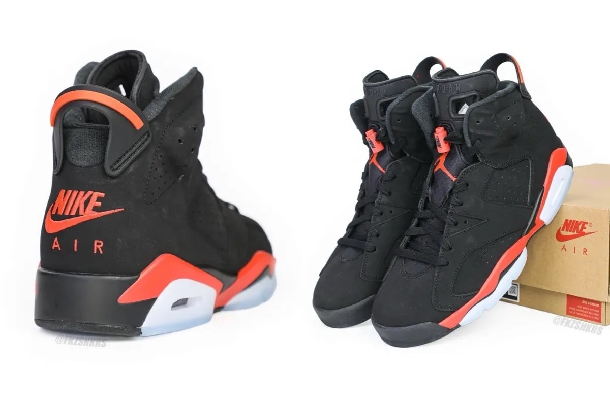 最新リーク|Nike Air Jordan 6 "Reverse Infrared"|抽選/販売/定価情報