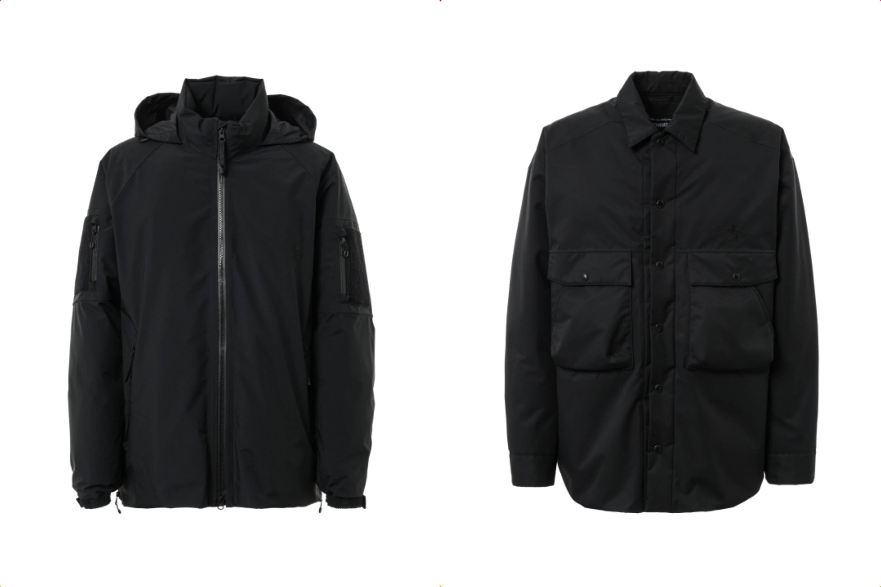 COMME des GARÇONS HOMMEとGoldwinによるコラボアイテムが11/1に発売! 1枚目