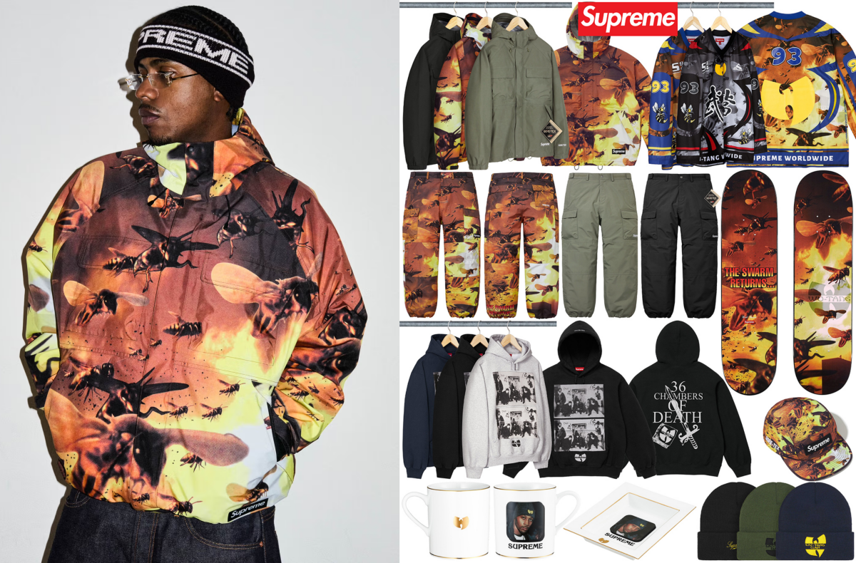 11/1発売予定|Supreme × Wu-Tang Clan 25FW Week10 アイテム一覧|抽選/販売/定価情報