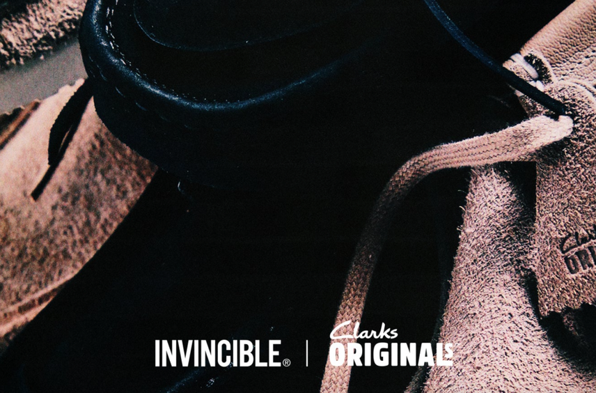 11/8発売|INVINCIBLE × Clarks Originals Wallabee Reimagined 2colors|抽選/販売/定価情報