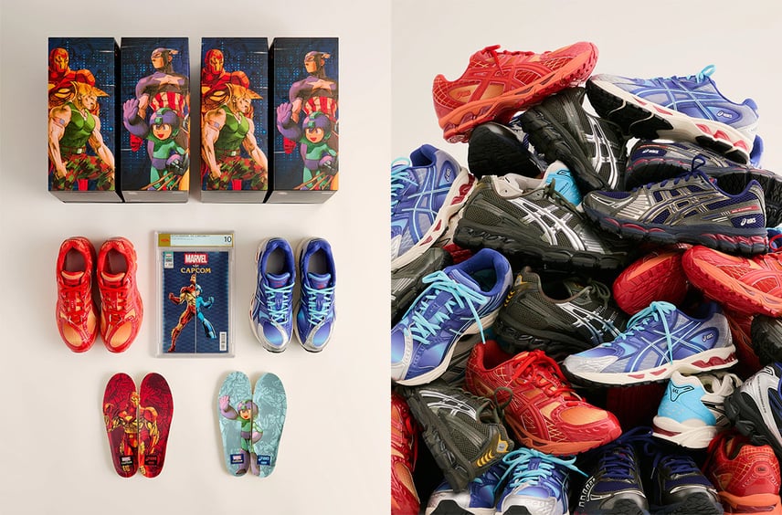 11/14・11/15発売|Kith × Marvel vs. Capcom × Asics / Apparel collection|抽選/販売/定価情報