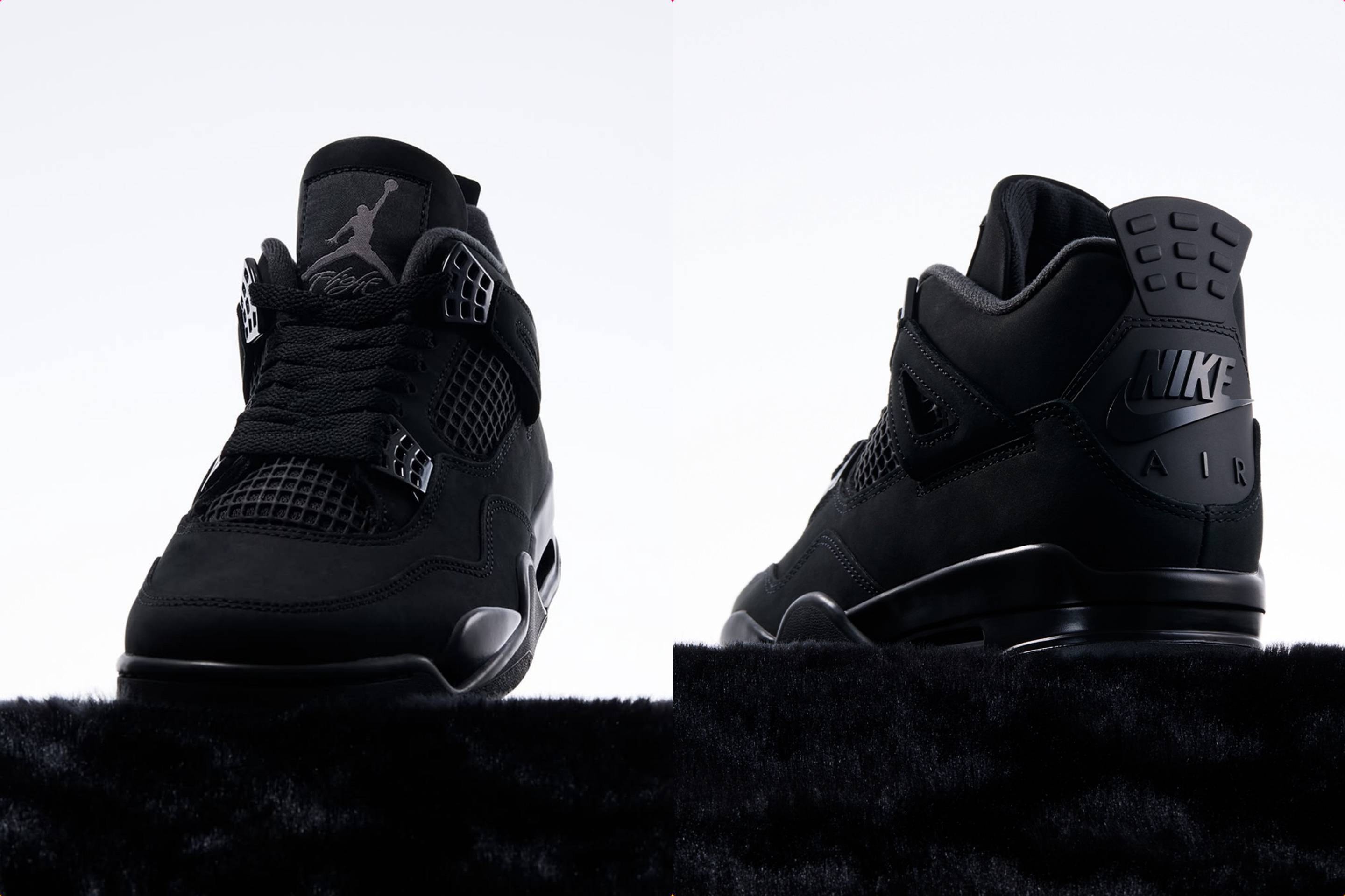 Air Jordan 4 ブラックスニーカー 11/28発売｜Nike Air Jordan 4 